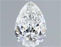 Natural Diamond 1.50 Carats, Pear with  Cut, H Color, SI2 Clarity and Certified by GIA