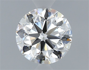 Picture of Natural Diamond 0.71 Carats, Round with Very Good Cut, F Color, IF Clarity and Certified by GIA
