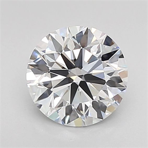 Picture of Lab Grown Diamond 1.06 Carats, Round with Ideal Cut, F Color, IF Clarity and Certified by IGI