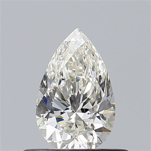 Picture of Natural Diamond 0.50 Carats, Pear with  Cut, G Color, VS2 Clarity and Certified by GIA
