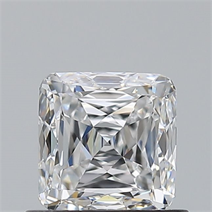 Foto Diamante Natural 0.77 quilates, Del cojín , Color D, claridad VS1 y certificado GIA de