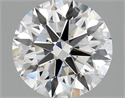 Del inventario de diamantes de laboratorio, 2.10 quilates, Redondo , Color E, claridad VS1 y certificado IGI