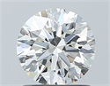 Natural Diamond 1.00 Carats, Round with Excellent Cut, I Color, VS2 Clarity and Certified by GIA