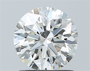 Picture of Natural Diamond 1.00 Carats, Round with Excellent Cut, I Color, VS2 Clarity and Certified by GIA