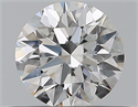 Diamante Natural 0.40 quilates, Redondo , Color E, claridad VVS2 y certificado GIA