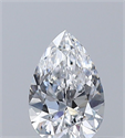 Diamante Natural 0.30 quilates, De pera , Color E, claridad VS1 y certificado GIA