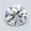 Diamante Natural 1.53 quilates, Redondo , Color D, claridad VVS2 y certificado GIA