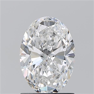 Picture of Natural Diamond 1.20 Carats, Oval with  Cut, E Color, VS2 Clarity and Certified by GIA