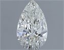 Diamante Natural 0.54 quilates, De pera , Color I, claridad VVS1 y certificado IGI
