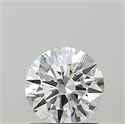 Lab Grown Diamond 1.03 Carats, Round with Ideal Cut, F Color, VVS2 Clarity and Certified by IGI