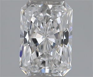Picture of Natural Diamond 0.52 Carats, Radiant with  Cut, D Color, VVS1 Clarity and Certified by GIA
