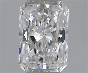 Picture of Natural Diamond 0.52 Carats, Radiant with  Cut, D Color, VVS1 Clarity and Certified by GIA