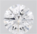 Lab Grown Diamond 5.05 Carats, Round with Ideal Cut, F Color, VVS1 Clarity and Certified by IGI