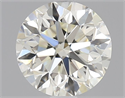 Natural Diamond 0.81 Carats, Round with Very Good Cut, I Color, VS1 Clarity and Certified by IGI