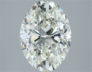Foto Diamante Natural 3.03 quilates, Ovalado , Color I, claridad SI1 y certificado IGI de