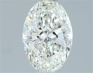 Picture of Natural Diamond 1.03 Carats, Oval with  Cut, H Color, VVS2 Clarity and Certified by IGI
