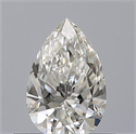 Diamante Natural 0.40 quilates, De pera , Color G, claridad VVS1 y certificado GIA