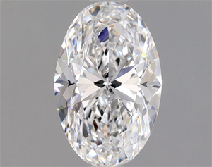 Picture of Natural Diamond 1.01 Carats, Oval with  Cut, D Color, VVS2 Clarity and Certified by GIA