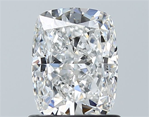 Foto Diamante Natural 1.21 quilates, Del cojín , Color E, claridad SI1 y certificado GIA de