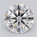 Lab Grown Diamond 1.00 Carats, Round with Excellent Cut, D Color, VVS2 Clarity and Certified by IGI