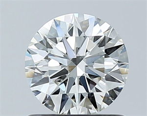 Picture of Natural Diamond 0.80 Carats, Round with Excellent Cut, I Color, SI2 Clarity and Certified by GIA