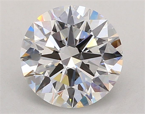 Picture of Lab Grown Diamond 1.93 Carats, Round with Ideal Cut, E Color, VVS2 Clarity and Certified by IGI