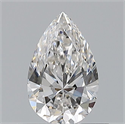 Diamante Natural 0.50 quilates, De pera , Color G, claridad VVS1 y certificado GIA