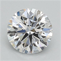 Del inventario de diamantes de laboratorio, 0.74 quilates, Redondo , Color D, claridad VVS2 y certificado IGI