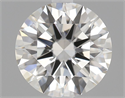 Diamante Natural 0.82 quilates, Redondo , Color H, claridad IF y certificado IGI