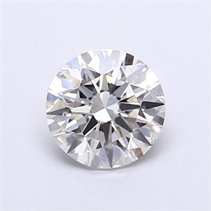 Picture of Lab Grown Diamond 1.06 Carats, Round with Ideal Cut, F Color, VS1 Clarity and Certified by IGI