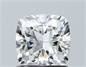 Diamante Natural 1.01 quilates, Del cojín , Color G, claridad SI1 y certificado GIA