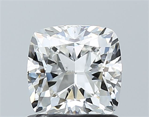 Foto Diamante Natural 1.01 quilates, Del cojín , Color G, claridad SI1 y certificado GIA de