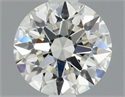 Natural Diamond 0.41 Carats, Round with Excellent Cut, I Color, SI1 Clarity and Certified by GIA