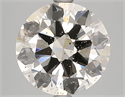 Diamante Natural 3.02 quilates, Redondo , Color L, claridad SI2 y certificado HRD