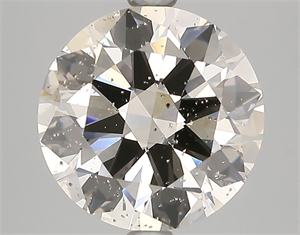 Foto Diamante Natural 3.02 quilates, Redondo , Color L, claridad SI2 y certificado HRD de