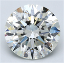 Diamante Natural 4.25 quilates, Redondo , Color J, claridad SI1 y certificado GIA