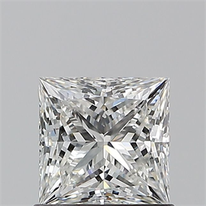 Foto Diamante Natural 0.90 quilates, Princesa , Color G, claridad VS1 y certificado GIA de