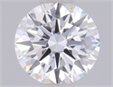 Del inventario de diamantes de laboratorio, 0.71 quilates, Redondo , Color E, claridad VVS2 y certificado IGI