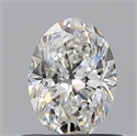Diamante Natural 0.56 quilates, Ovalado , Color G, claridad IF y certificado GIA