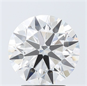 Del inventario de diamantes de laboratorio, 3.02 quilates, Redondo , Color F, claridad VVS2 y certificado IGI