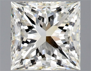 Picture of Natural Diamond 1.53 Carats, Princess with  Cut, J Color, VS1 Clarity and Certified by GIA