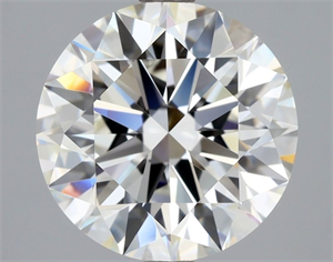 Foto Diamante Natural 3.01 quilates, Redondo , Color H, claridad VVS1 y certificado GIA de