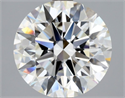 Diamante Natural 3.01 quilates, Redondo , Color H, claridad VVS1 y certificado GIA