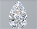 Diamante Natural 3.65 quilates, De pera , Color D, claridad FL y certificado GIA