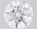Natural Diamond 0.77 Carats, Round with Excellent Cut, F Color, SI2 Clarity and Certified by GIA