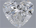 Natural Diamond 5.02 Carats, Heart with  Cut, G Color, SI1 Clarity and Certified by GIA