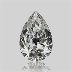 Picture of Natural Diamond 0.51 Carats, Pear with  Cut, F Color, VS2 Clarity and Certified by GIA