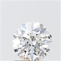 Lab Grown Diamond 1.04 Carats, Round with Ideal Cut, D Color, VS1 Clarity and Certified by IGI