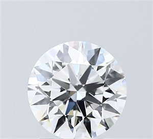 Picture of Lab Grown Diamond 1.50 Carats, Round with Ideal Cut, D Color, VVS2 Clarity and Certified by IGI