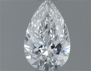 Foto Diamante Natural 0.50 quilates, De pera , Color E, claridad SI1 y certificado GIA de